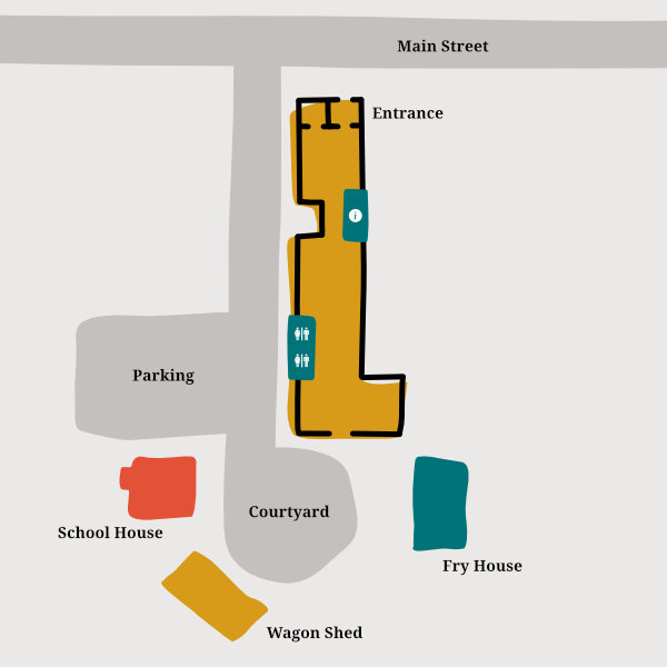 Lincoln Museum & Cultural Centre grounds map